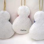 Snowman, Felt Christmas Orn..